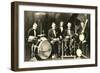 Jazz Ensemble-null-Framed Art Print