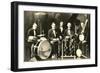 Jazz Ensemble-null-Framed Art Print