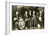 Jazz Ensemble-null-Framed Art Print