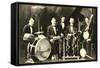 Jazz Ensemble-null-Framed Stretched Canvas