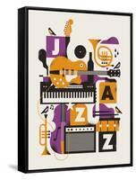 Jazz Essentials-null-Framed Stretched Canvas