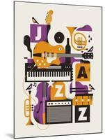 Jazz Essentials-null-Mounted Poster