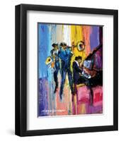 Jazz for Lovers-Maya Green-Framed Premium Giclee Print