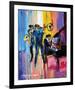 Jazz for Lovers-Maya Green-Framed Art Print