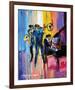 Jazz for Lovers-Maya Green-Framed Art Print