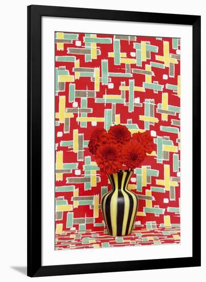 Jazz Hot Flowers I-Camille Soulayrol-Framed Giclee Print