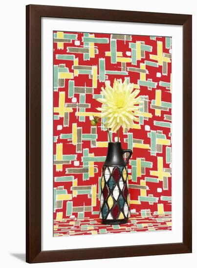 Jazz Hot Flowers II-Camille Soulayrol-Framed Giclee Print