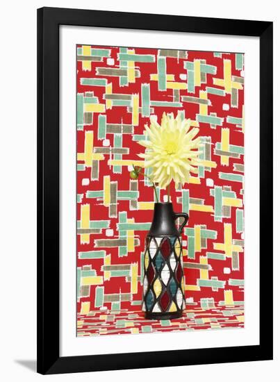 Jazz Hot Flowers II-Camille Soulayrol-Framed Giclee Print