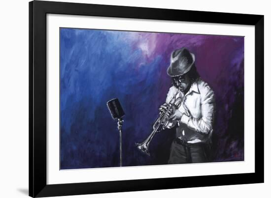 Jazz Hot II-Shawn Mackey-Framed Giclee Print