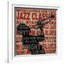 Jazz I-Luke Wilson-Framed Art Print