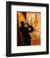 Jazz in New York, 1962-Conrad Knutsen-Framed Art Print