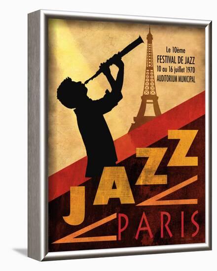 Jazz in Paris, 1970-Conrad Knutsen-Framed Art Print