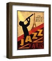 Jazz in Paris, 1970-Conrad Knutsen-Framed Art Print