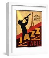 Jazz in Paris, 1970-Conrad Knutsen-Framed Art Print