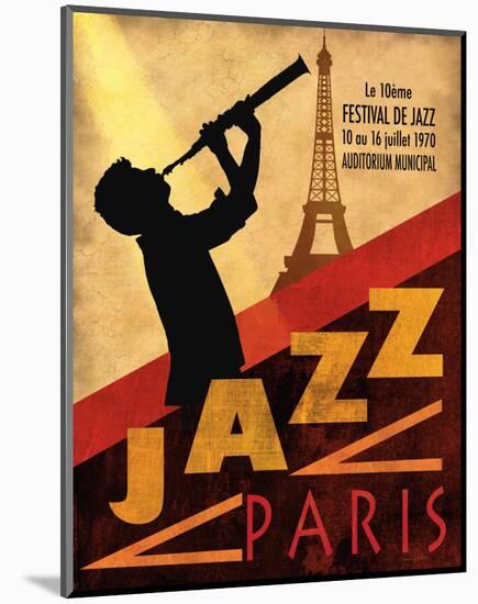 Jazz in Paris, 1970-Conrad Knutsen-Mounted Art Print