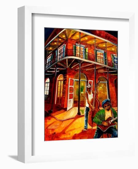 Jazz in the Big Easy-Diane Millsap-Framed Art Print