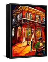 Jazz in the Big Easy-Diane Millsap-Framed Stretched Canvas