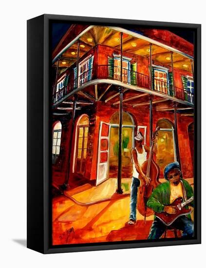 Jazz in the Big Easy-Diane Millsap-Framed Stretched Canvas