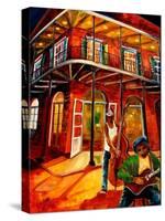 Jazz in the Big Easy-Diane Millsap-Stretched Canvas