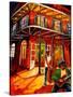 Jazz in the Big Easy-Diane Millsap-Stretched Canvas