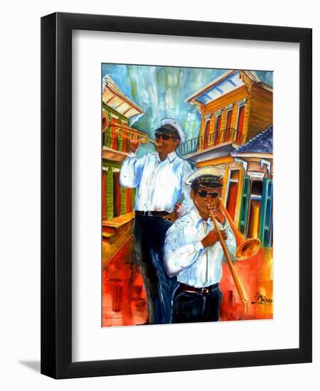 Jazz in Treme-Diane Millsap-Framed Art Print