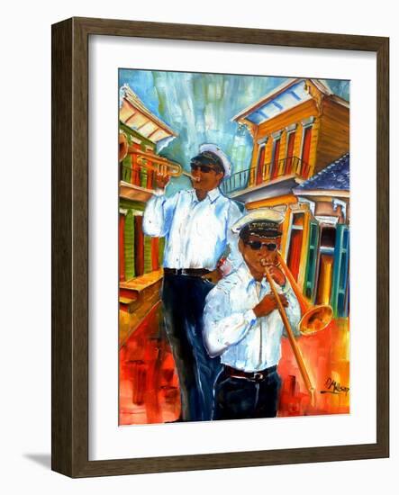 Jazz in Treme-Diane Millsap-Framed Art Print