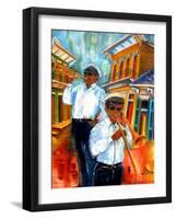 Jazz in Treme-Diane Millsap-Framed Art Print