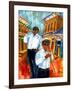 Jazz in Treme-Diane Millsap-Framed Art Print