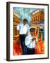 Jazz in Treme-Diane Millsap-Framed Art Print