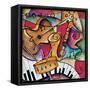 Jazz it Up II-Eric Waugh-Framed Stretched Canvas