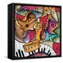 Jazz it Up II-Eric Waugh-Framed Stretched Canvas