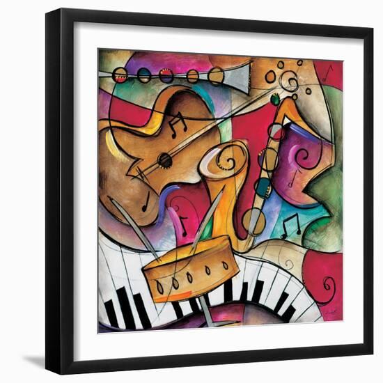 Jazz it Up II-Eric Waugh-Framed Art Print