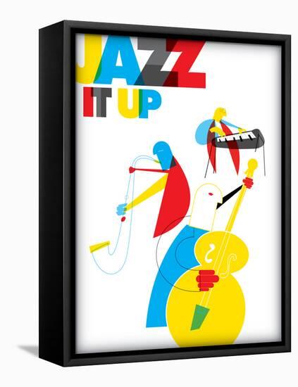 Jazz It Up-null-Framed Stretched Canvas