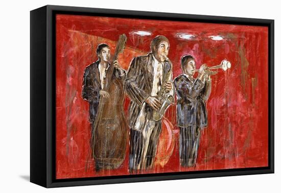 Jazz IV-Marta Gottfried-Framed Stretched Canvas