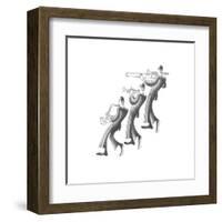 Jazz Melody-Roger Vilar-Framed Art Print