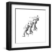 Jazz Melody-Roger Vilar-Framed Art Print