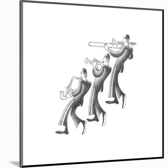 Jazz Melody-Roger Vilar-Mounted Art Print