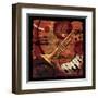 Jazz Music II-CW Designs Inc-Framed Art Print