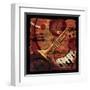 Jazz Music II-CW Designs Inc-Framed Art Print