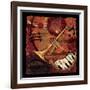 Jazz Music II-CW Designs Inc-Framed Art Print