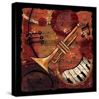 Jazz Music II-CW Designs Inc-Stretched Canvas