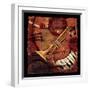 Jazz Music II-CW Designs Inc-Framed Art Print