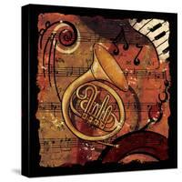 Jazz Music III-CW Designs Inc-Stretched Canvas