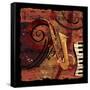 Jazz Music IV-CW Designs Inc-Framed Stretched Canvas