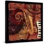 Jazz Music IV-CW Designs Inc-Stretched Canvas