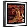 Jazz Music IV-CW Designs Inc-Framed Art Print