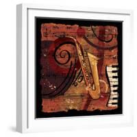 Jazz Music IV-CW Designs Inc-Framed Art Print