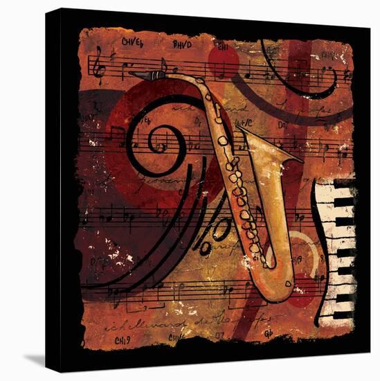 Jazz Music IV-CW Designs Inc-Stretched Canvas