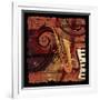 Jazz Music IV-CW Designs Inc-Framed Art Print