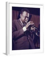 Jazz Musican, Miles Davis-Robert W^ Kelley-Framed Premium Photographic Print